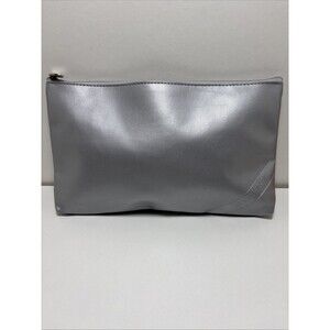 mary kay silver metallic cosmetic bag